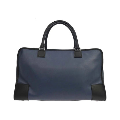 Loewe Amazona NM Leather, Navy, Leather, Handbag
