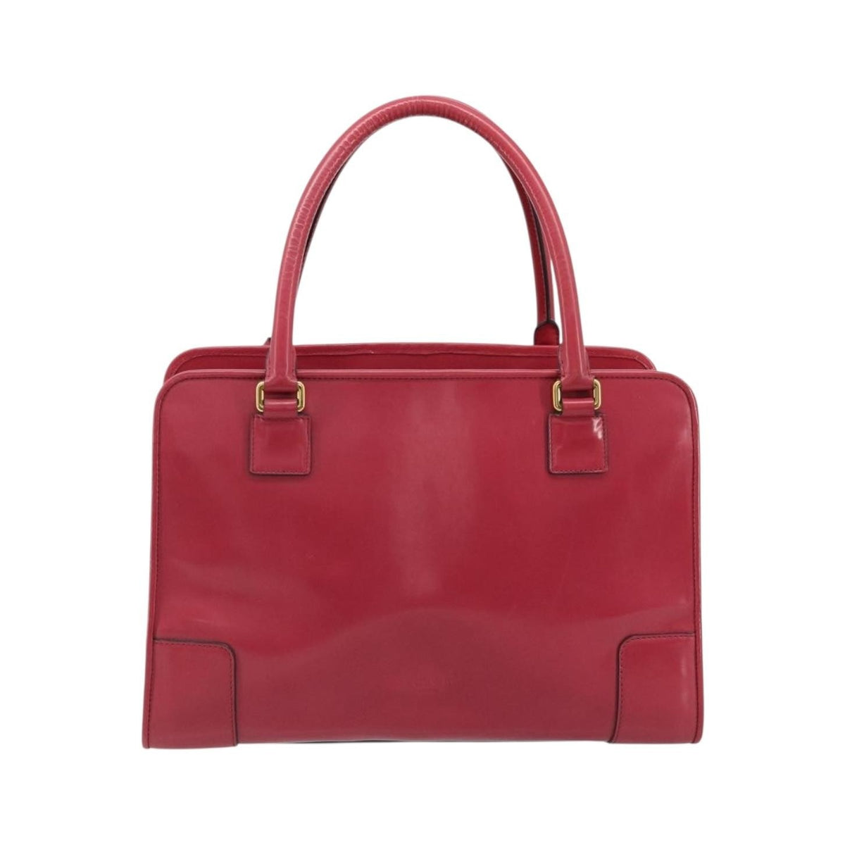 Loewe Amazona Patent, Pink, Patent Leather, Handbag