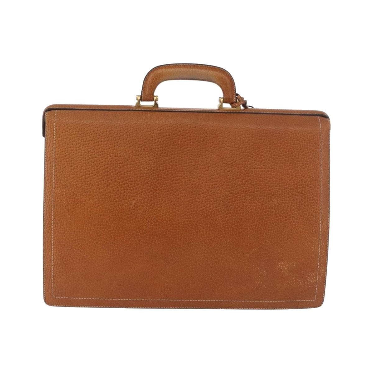Loewe Anagram Business Leather, Brown, Leather, Briefcase