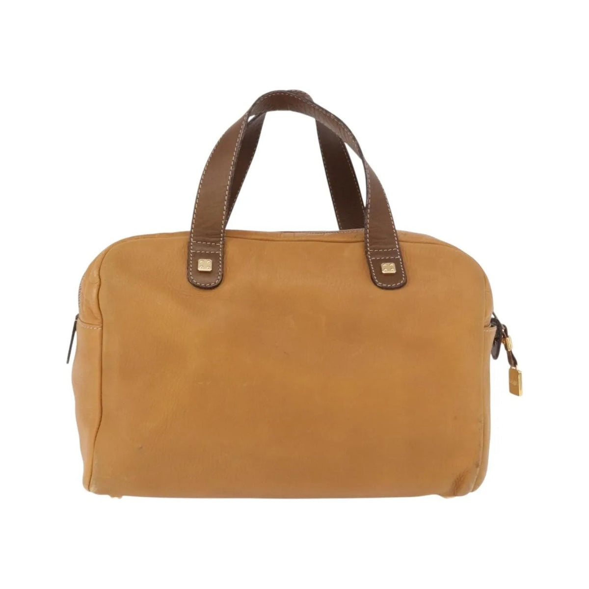 Loewe Anagram Leather, Beige, Leather, Handbag