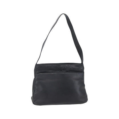 Loewe Anagram Leather, Black, Leather, Shoulder Bag