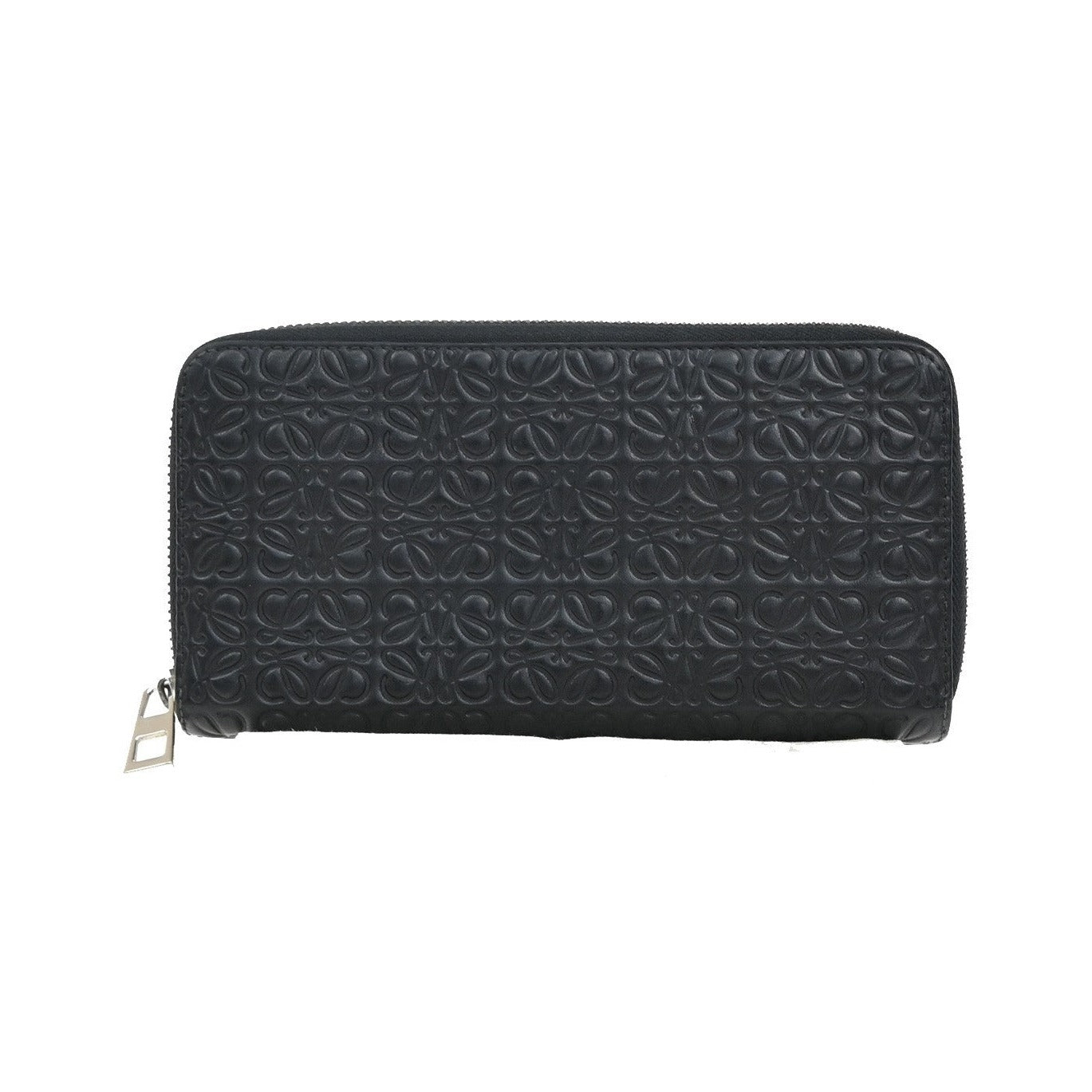 Loewe Anagram Leather, Black, Leather, Wallet