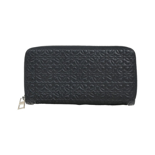 Loewe Anagram Leather, Black, Leather, Wallet