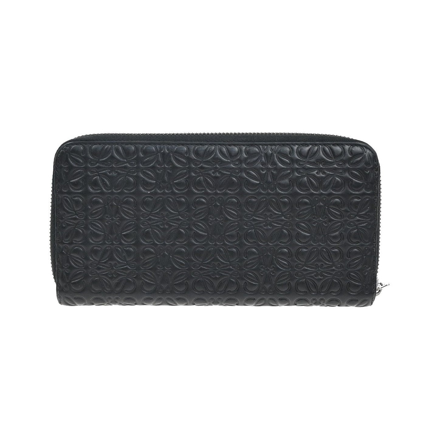 Loewe Anagram Leather, Black, Leather, Wallet