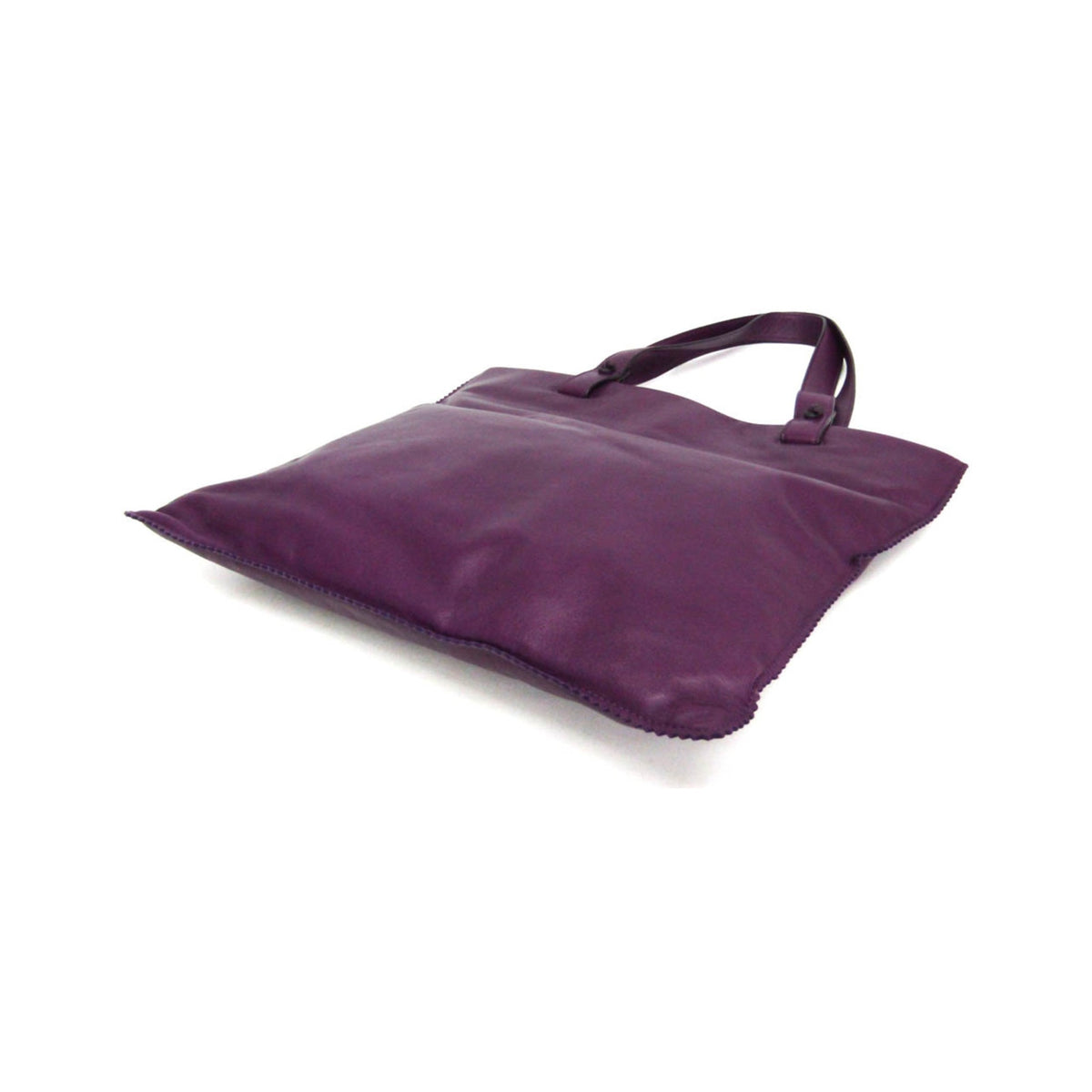 Loewe Anagram Leather, Purple, Leather, Tote Bag