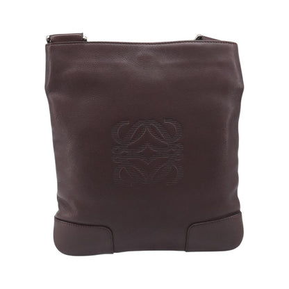 Loewe Anagram Leather, Brown, Leather, Shoulder Bag
