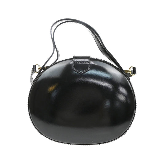 Loewe Anagram Leather, Black, Patent Leather, Tote Bag