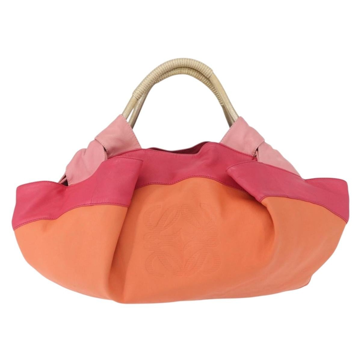 Loewe Anagram Logo Nappa Aire Hand Bag - Brandsamsara