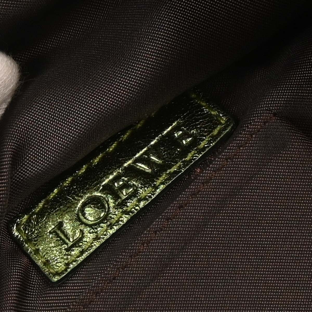 Loewe Anagram Logo Nappa Aire Hand Bag - Brandsamsara