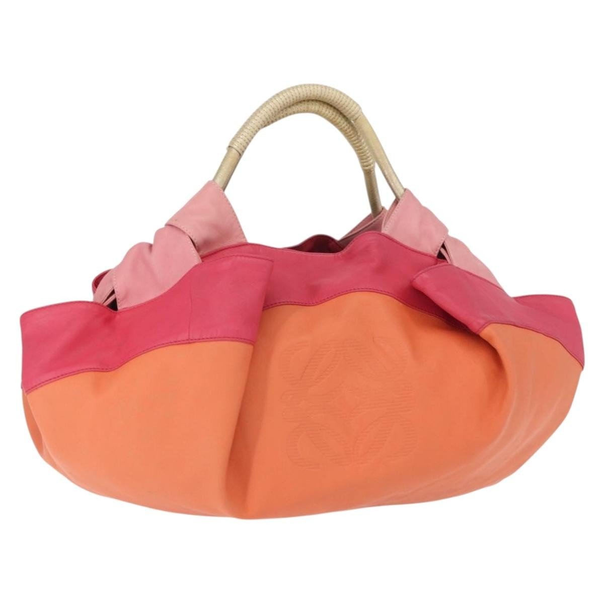 Loewe Anagram Logo Nappa Aire Hand Bag - Brandsamsara