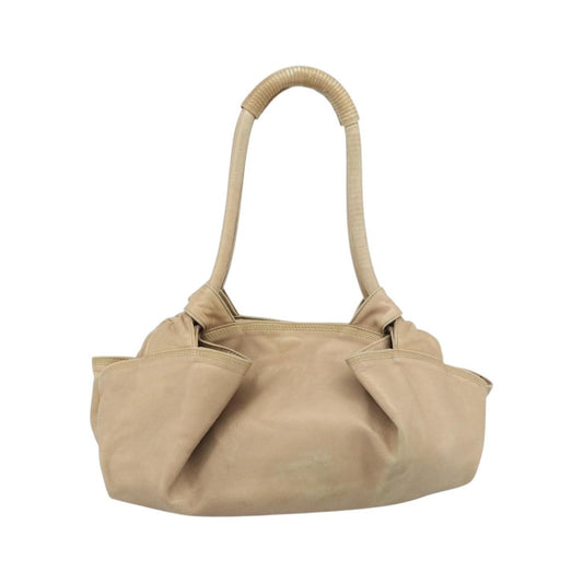 Loewe Anagram Logo Nappa Aire Hand Leather, Beige, Leather, Handbag