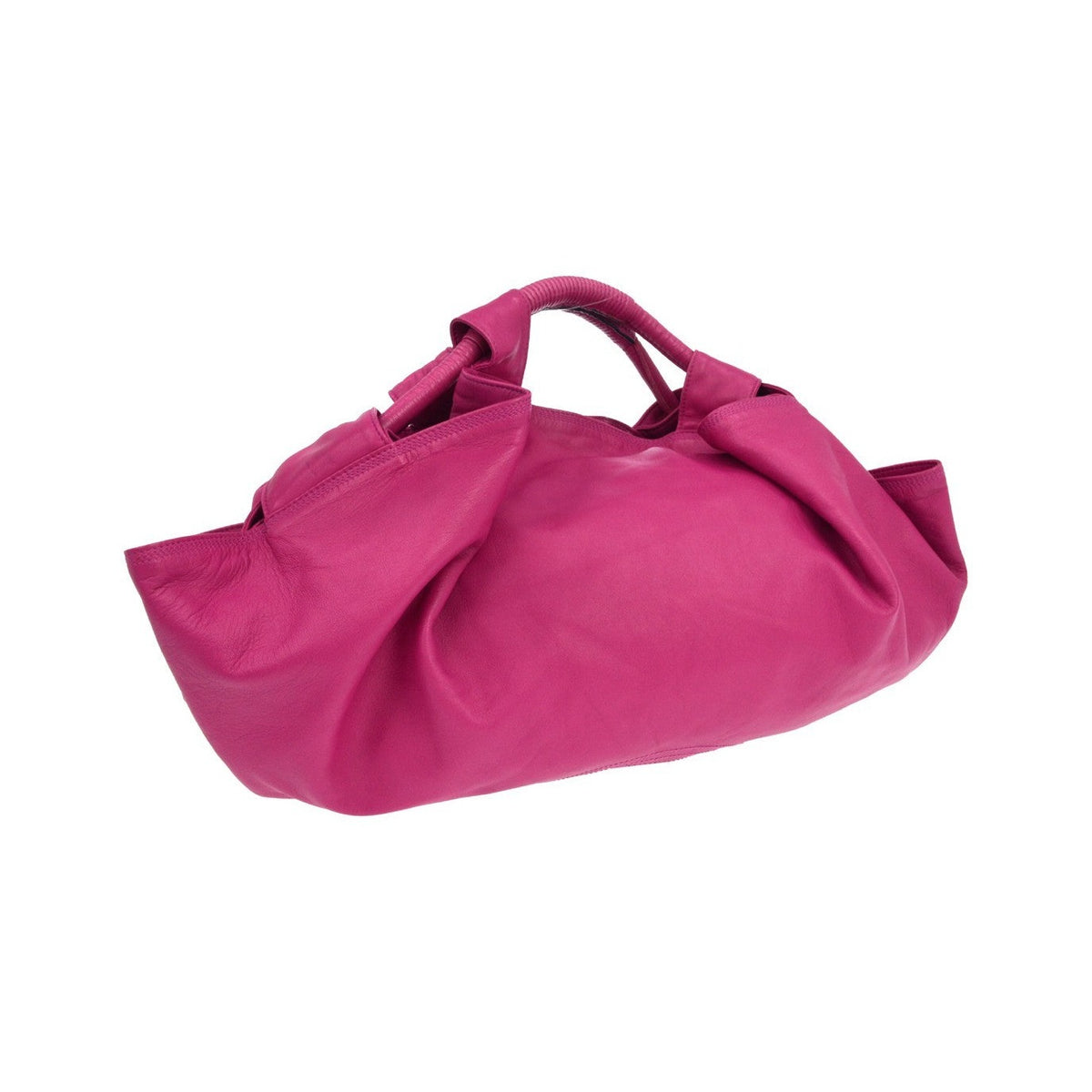 Loewe Anagram Logo Nappa Aire Hand Leather, Pink, Leather, Handbag