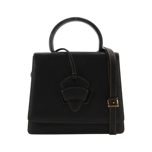 Loewe Barcelona Leather, Black, Leather, Handbag