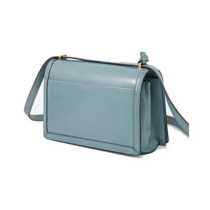 Loewe Barcelona Leather, Blue, Leather, Shoulder Bag