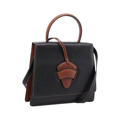 Loewe Barcelona Leather, Black, Leather, Shoulder Bag