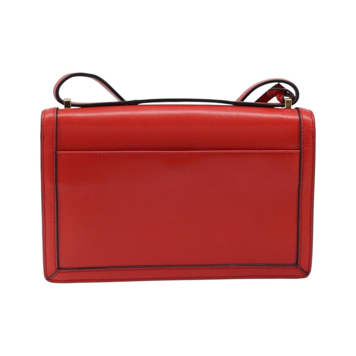 Loewe Barcelona Leather, Red, Leather, Shoulder Bag