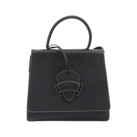 Loewe Barcelona Top handle Leather, Black, Leather, Handbag