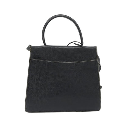 Loewe Barcelona Top handle Leather, Black, Leather, Handbag