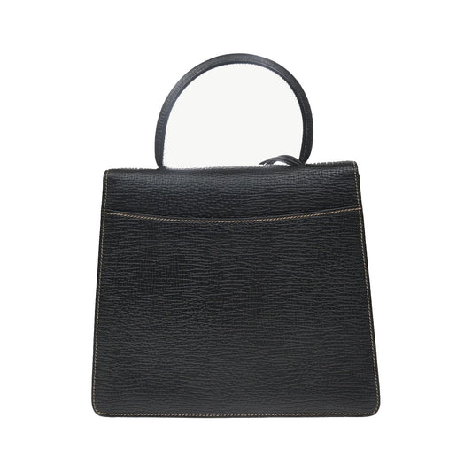 Loewe Barcelona Top handle Leather, Black, Leather, Handbag