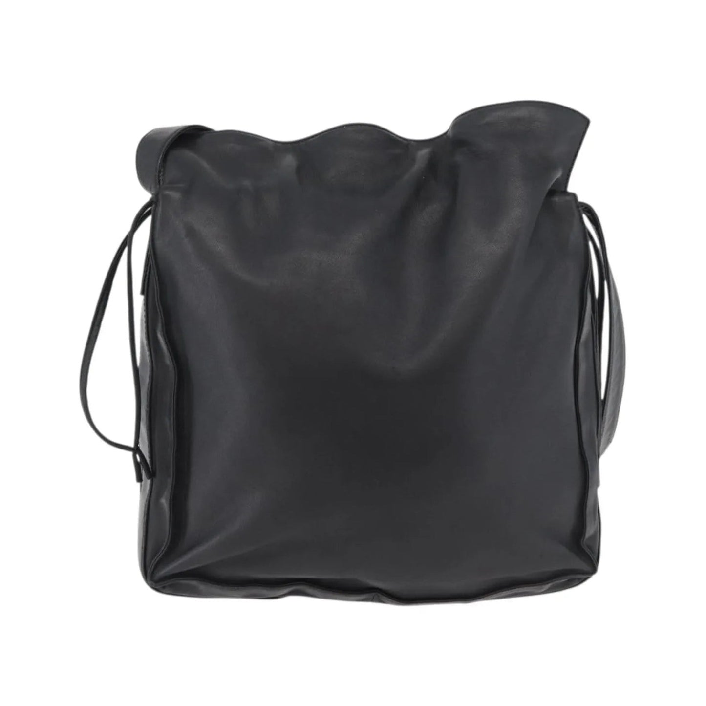 Loewe Flamenco Leather, Black, Leather, Shoulder Bag