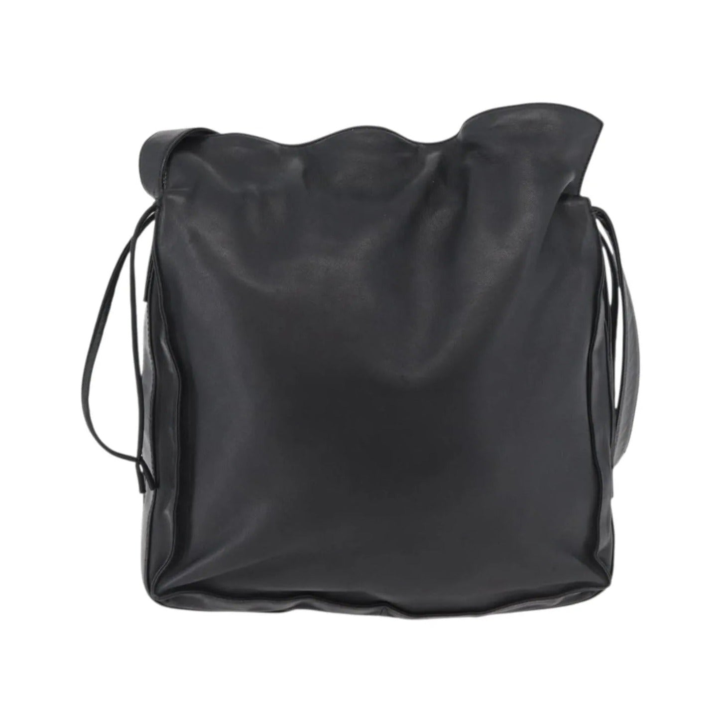 Loewe Flamenco Leather, Black, Leather, Shoulder Bag