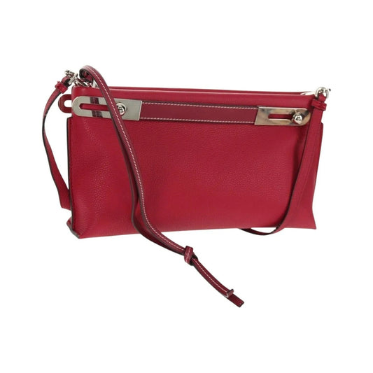 Loewe Missy Leather, Red, Leather, Shoulder Bag