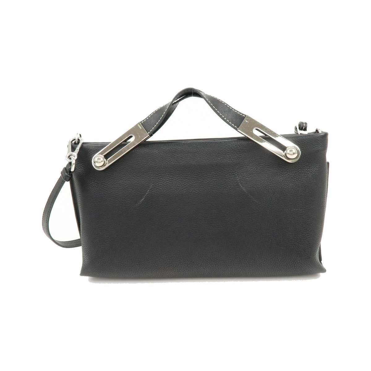 Loewe Missy Leather, Black, Leather, Handbag