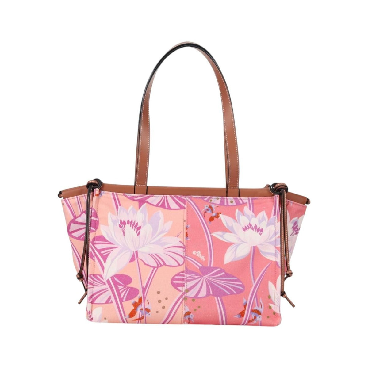 Loewe Paula's Ibiza Cushion Printed Canvas, Pink, Canvas, Tote Bag