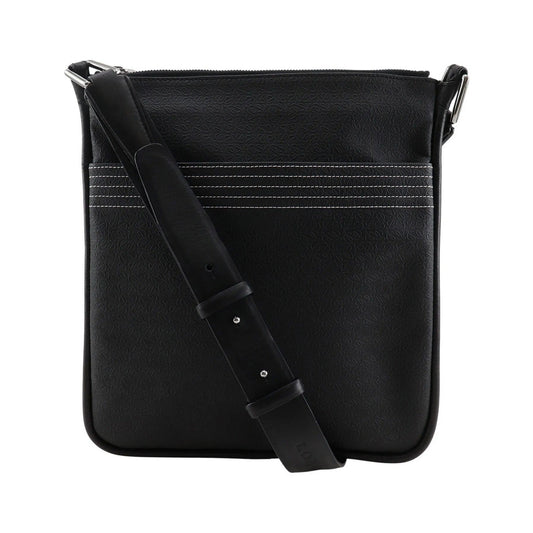 Loewe Repeat Anagram Canvas, Black, Canvas, Shoulder Bag