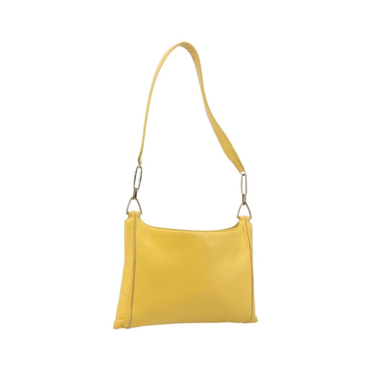Loewe Shoulder bag Leather, Yellow, Leather, Shoulder Bag