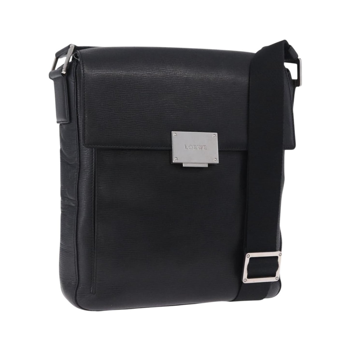 Loewe Shoulder bag Leather, Black, Leather, Shoulder Bag