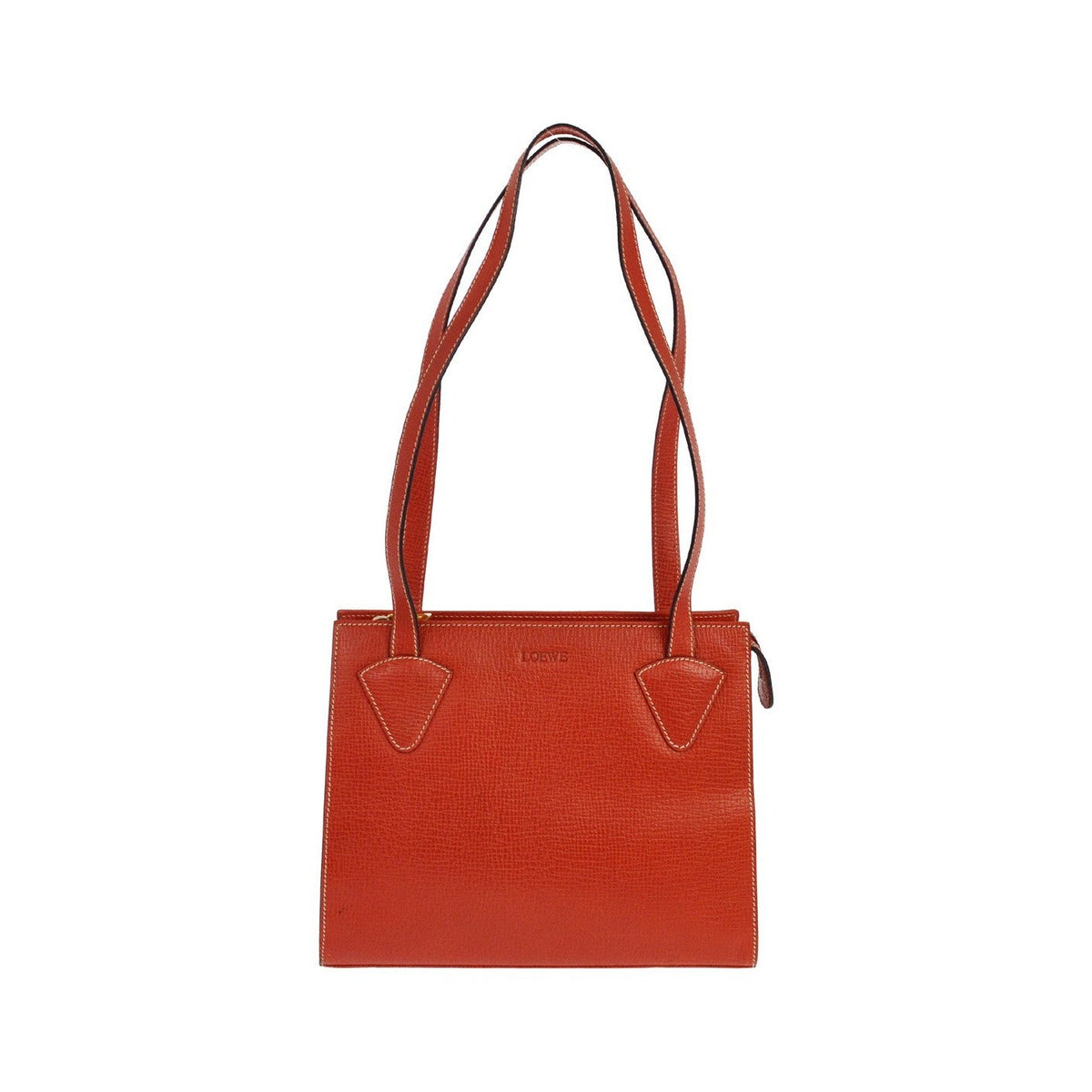 Loewe Shoulder bag Leather, Red, Leather, Shoulder Bag