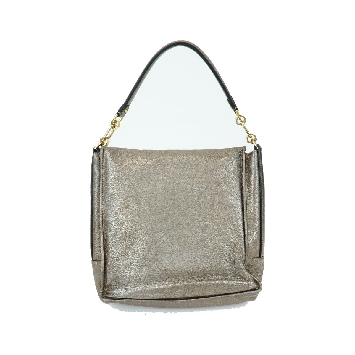 Loewe Shoulder bag Leather, Silver, Leather, Shoulder Bag