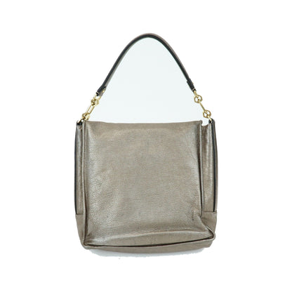 Loewe Shoulder bag Leather, Silver, Leather, Shoulder Bag