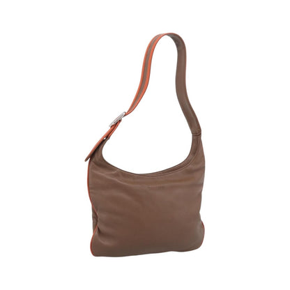 Loewe Shoulder bag Leather, Brown, Leather, Shoulder Bag