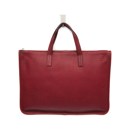 Loewe Toledo Leather, Red, Leather, Briefcase