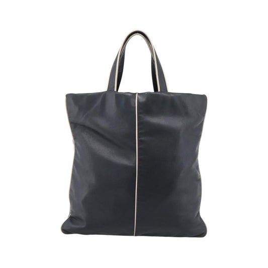 Loewe Tote Leather, Black, Leather, Tote Bag