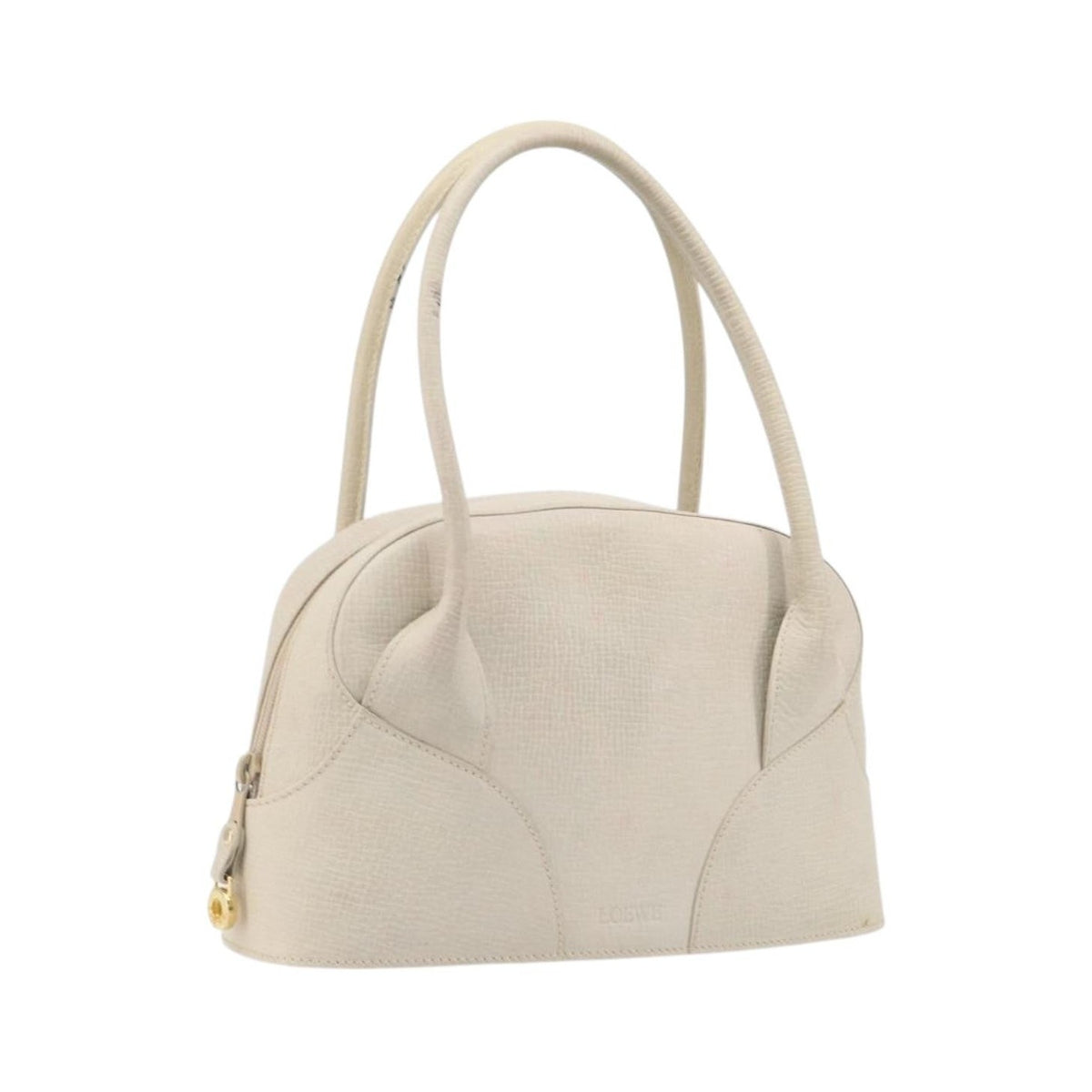 Loewe Tote Leather, White, Leather, Tote Bag