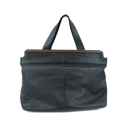 Loewe Tote Leather, Black, Leather, Tote Bag