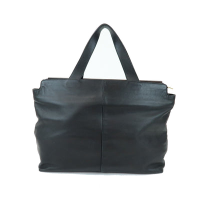 Loewe Tote Leather, Black, Leather, Tote Bag
