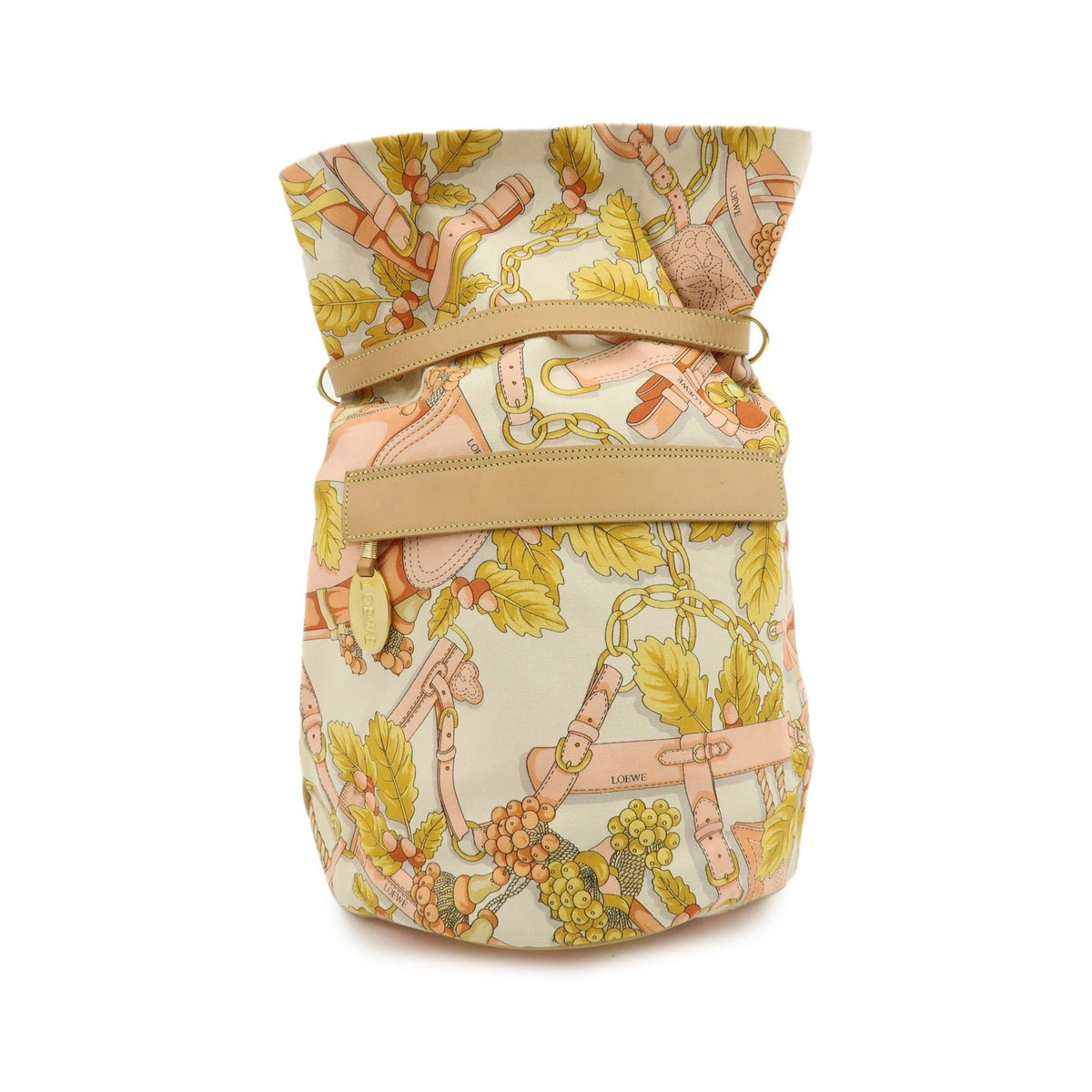 Loewe Vintage Canvas, Multicolour, Canvas, Shoulder Bag