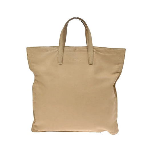 Loewe Vintage Leather, Beige, Leather, Tote Bag
