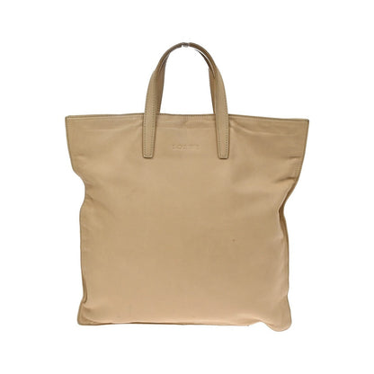 Loewe Vintage Leather, Beige, Leather, Tote Bag