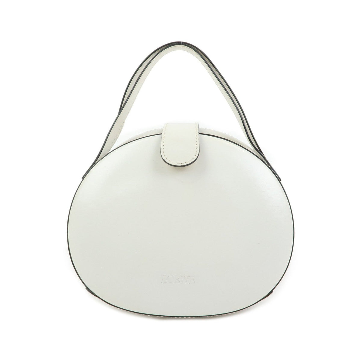 Loewe Vintage Leather, White, Leather, Shoulder Bag