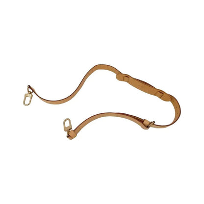 Louis Vuitton Adjustable shoulder strap leather, Beige, Leather, Straps
