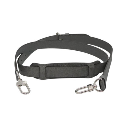 Louis Vuitton Adjustable shoulder strap leather, Gray, Leather, Straps