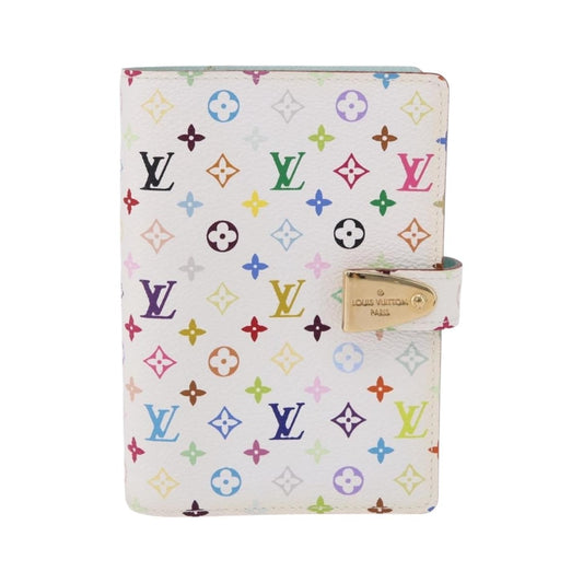 Louis Vuitton Agenda Cover Canvas Multicolor, Multicolour, Canvas, Wallet