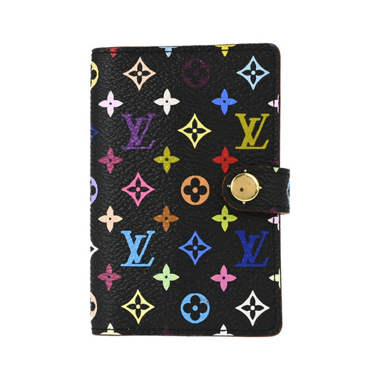 Louis Vuitton Agenda Cover Canvas Multicolor, Multicolour, Canvas, Wallet