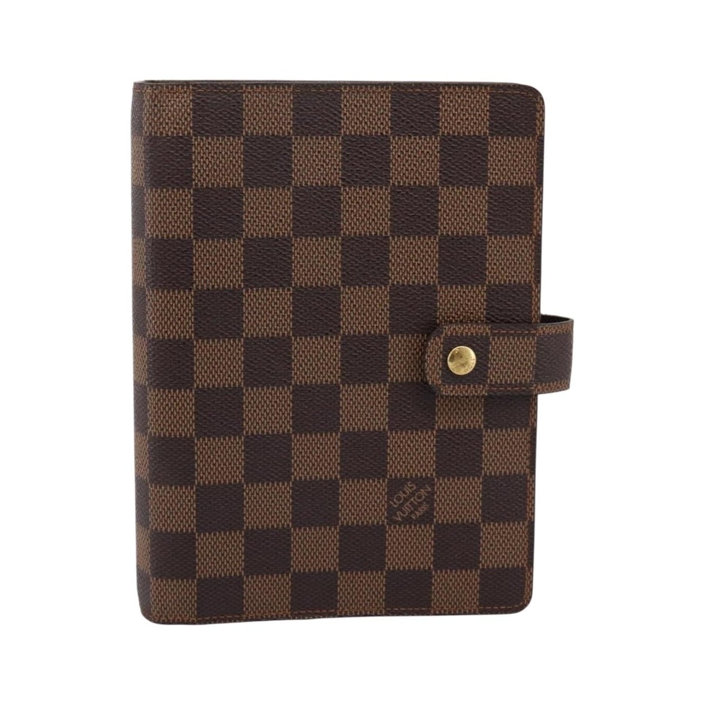 Louis Vuitton Agenda Cover Damier Canvas, Brown, Canvas, Wallet