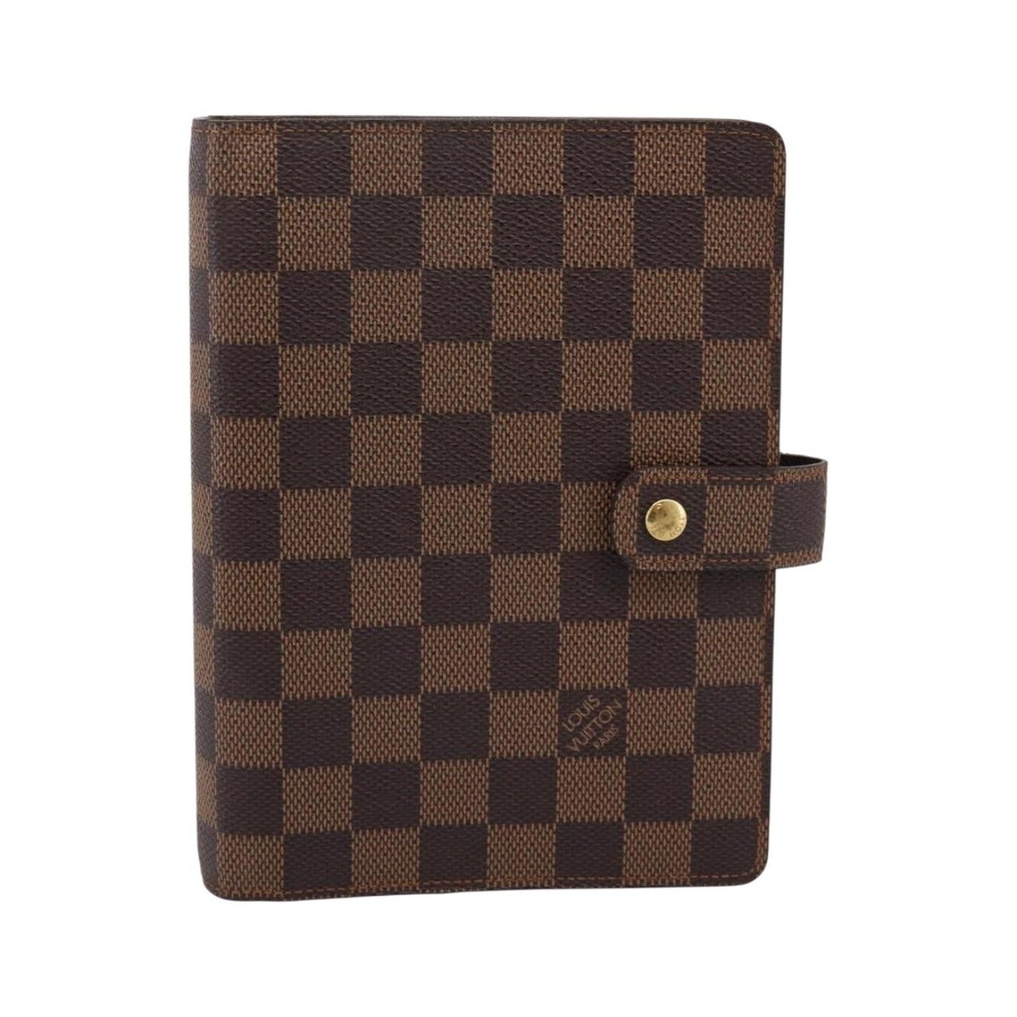 Louis Vuitton Agenda Cover Damier Canvas, Brown, Canvas, Wallet